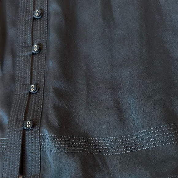 Joie Navy Sleeveless Buttoned Tank Top - Picture 9 of 12